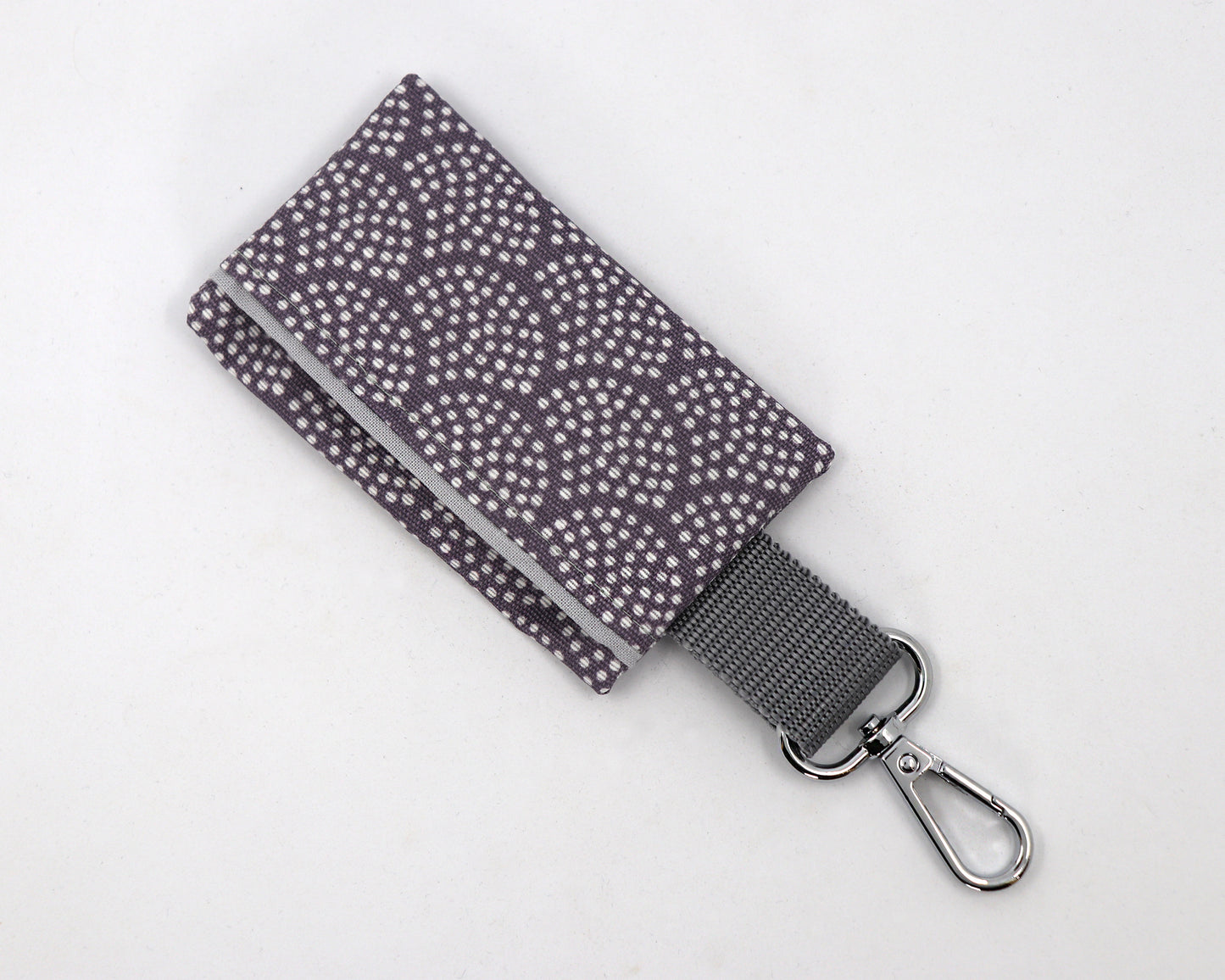 Hundetütenspender grau gepunktet - beschichtet