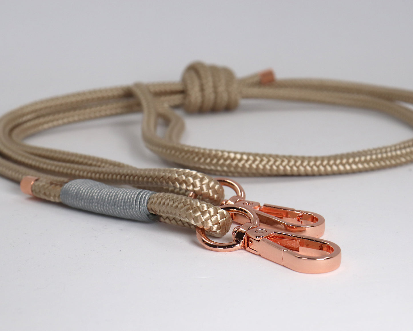 Umhängegurt beige rosegold