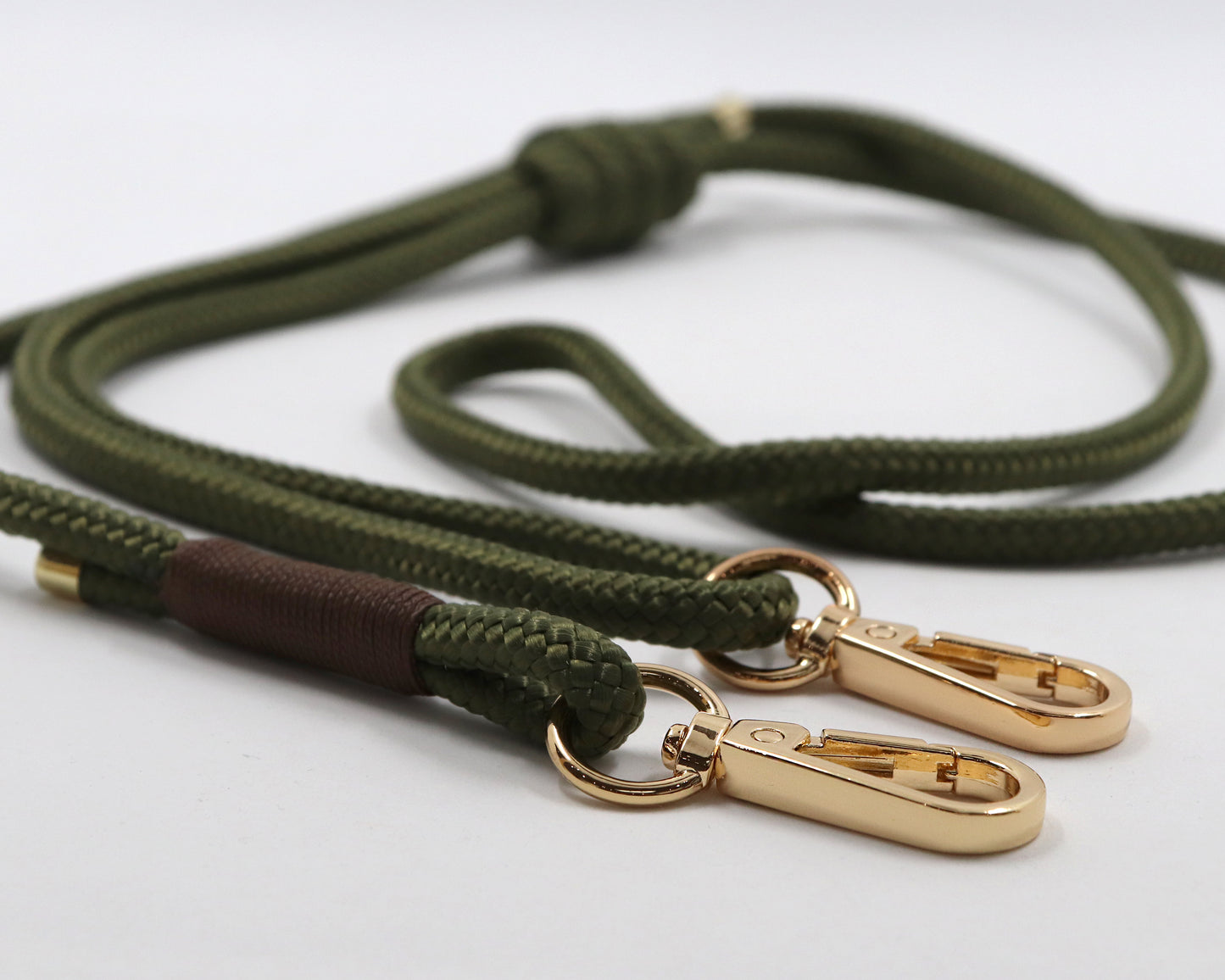 Großer Leckerlibeutel für Hunde Kora oliv Melange