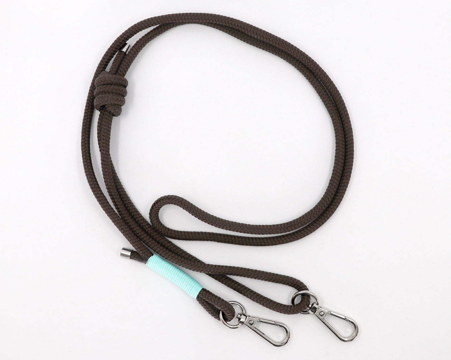 Umhängegurt braun mint