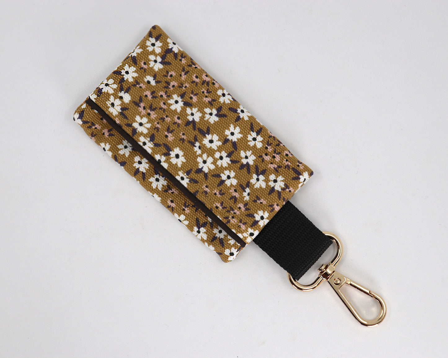 Hundetütenspender ocker Blumen