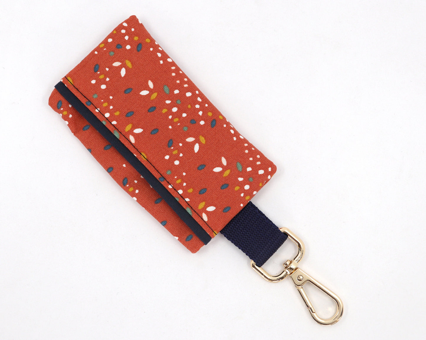 Hundetütenspender orange Blättchen