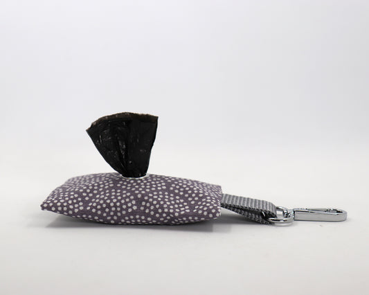 Hundetütenspender grau gepunktet - beschichtet