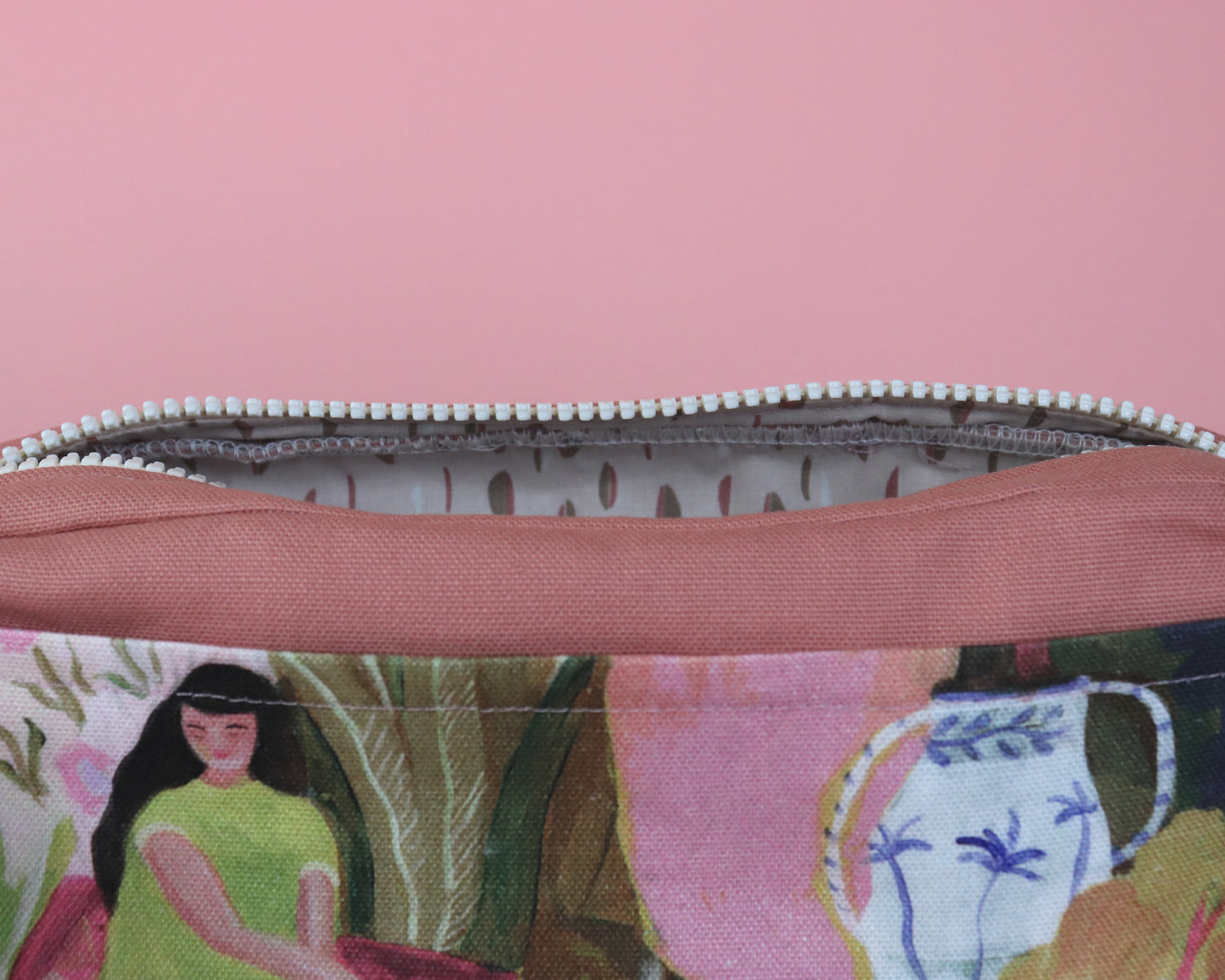 Handmade Gassitasche / Bauchtasche Kadu puderrosa